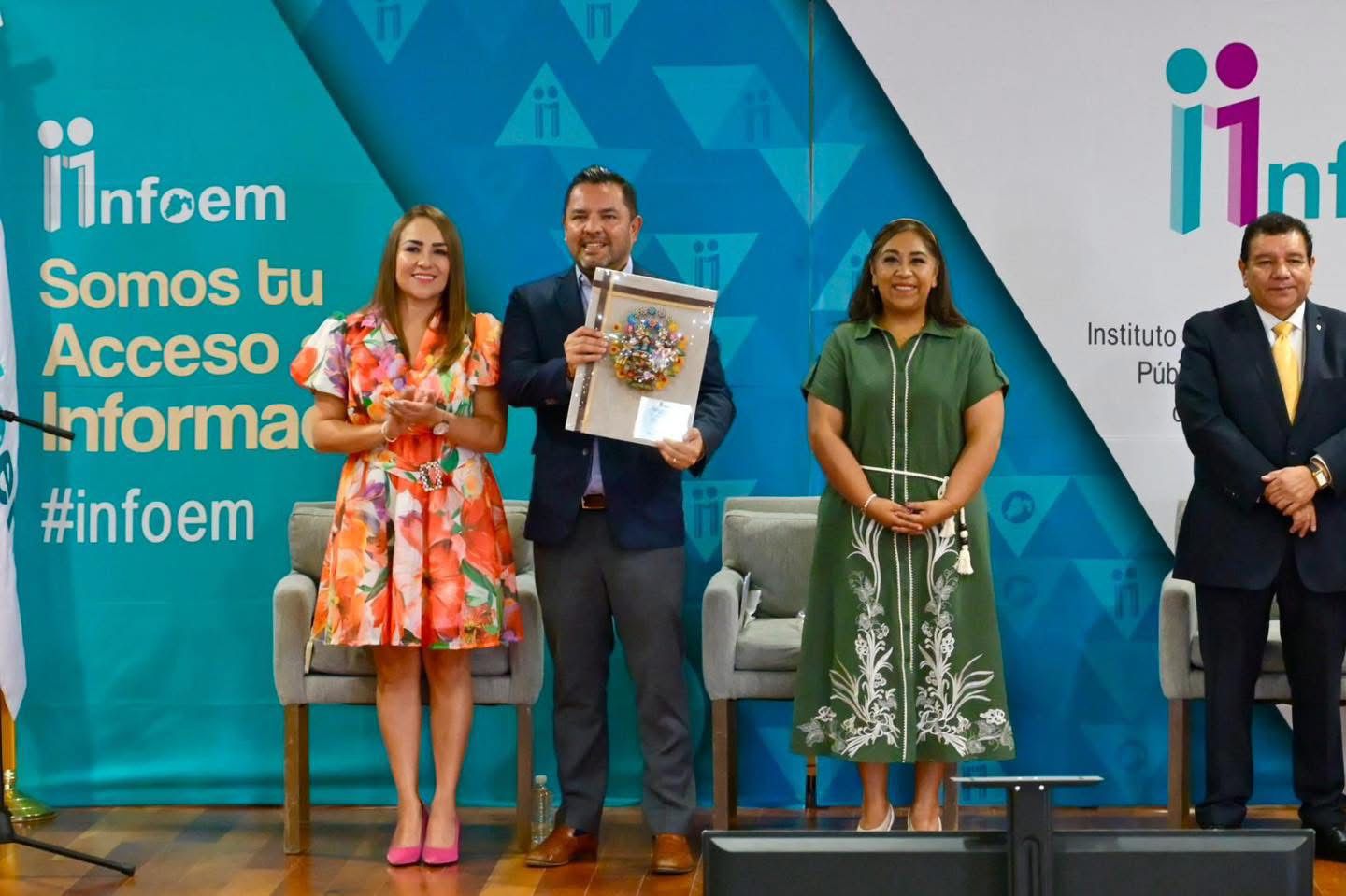 PREMIA INFOEM A HUIXQUILUCAN POR SUS POLÍTICAS DE TRANSPARENCIA Y ATENCIÓN CIUDADANA