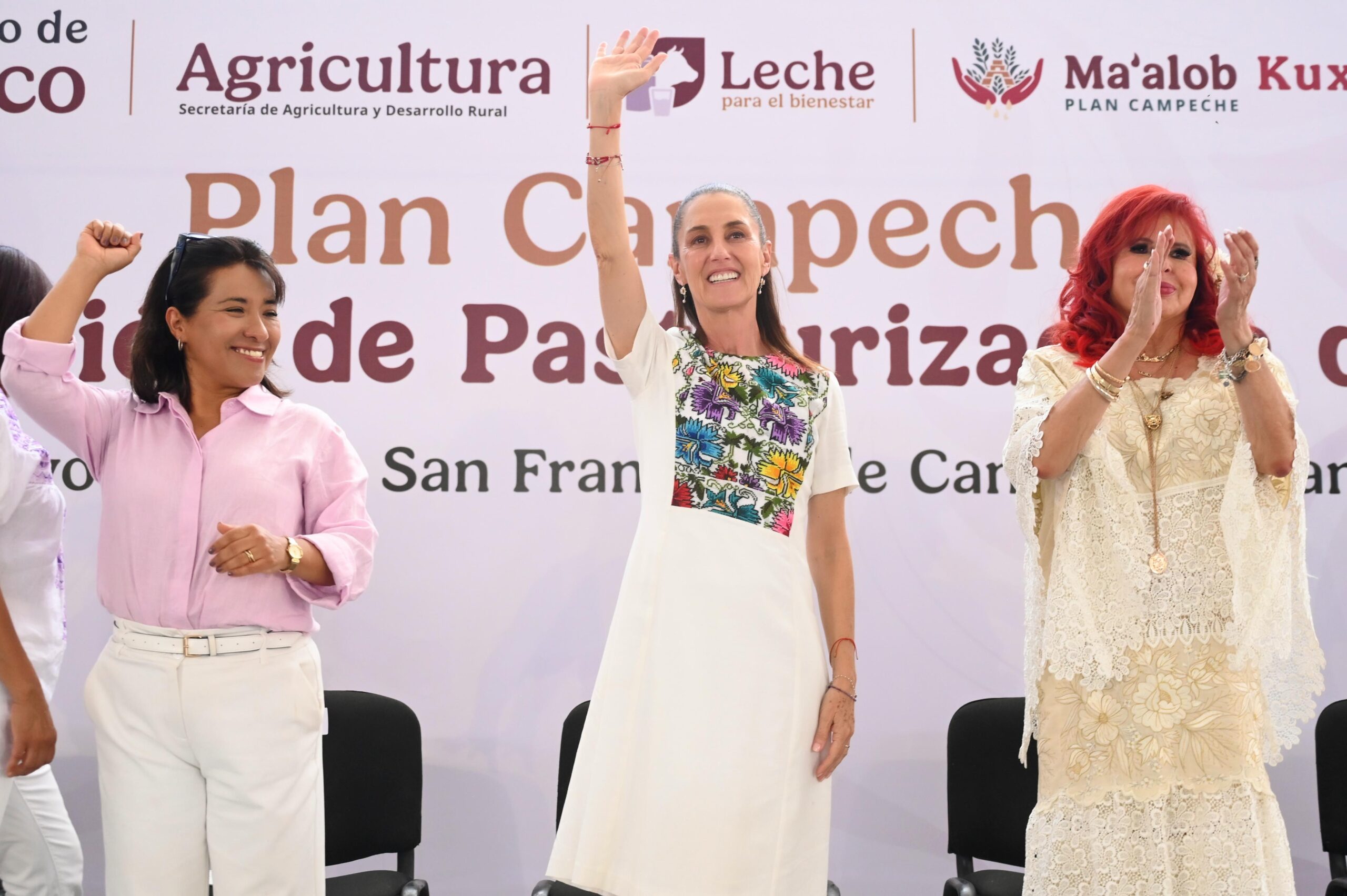 INAUGURA CLAUDIA SHEINBAUM PLANTA PASTEURIZADORA DE LECHE EN BENEFICIO DE 200 MIL PERSONAS DEL SURESTE MEXICANO