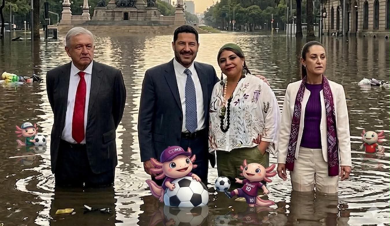 DESDÉN DE OBRADOR, SHEINBAUM Y BATRES HACIA EL MUNDIAL