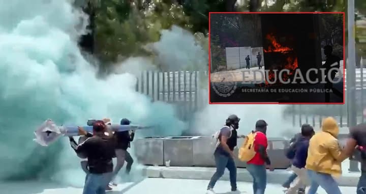 SHEINBAUM SOLAPA VIOLENCIA DE LA CNTE