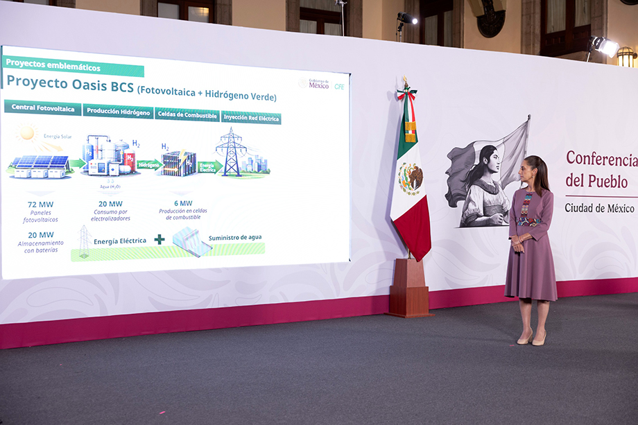 “PLAN DE CRECIMIENTO DE ENERGÍAS RENOVABLES ES HISTÓRICO Y AUMENTA LA SOBERANÍA ENERGÉTICA”: CLAUDIA SHEINBAUM