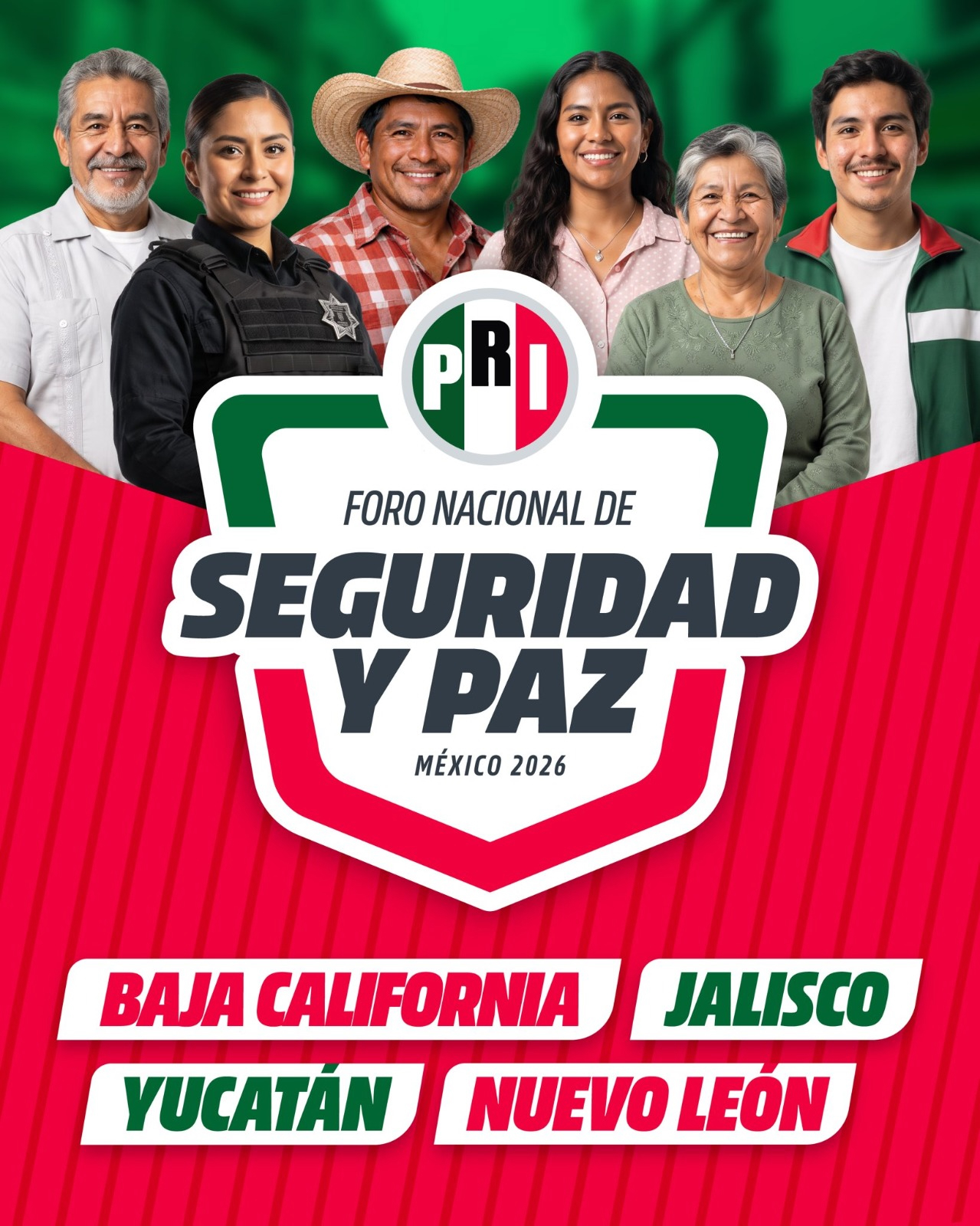 LLEVARÁ A CABO EL PRI LOS ‘DIÁLOGOS POR LA SEGURIDAD’