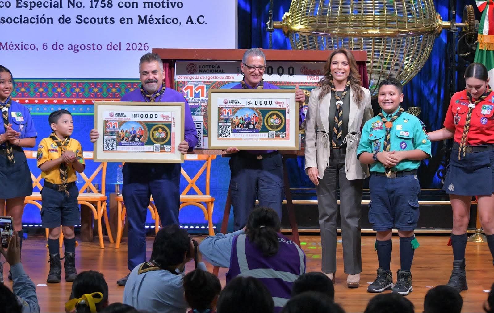 CELEBRA LA LOTERÍA NACIONAL CENTENARIO DE LOS SCOUTS EN MÉXICO Y SU HISTORIA DE FORMACIÓN DE NIÑAS, NIÑOS Y JÓVENES