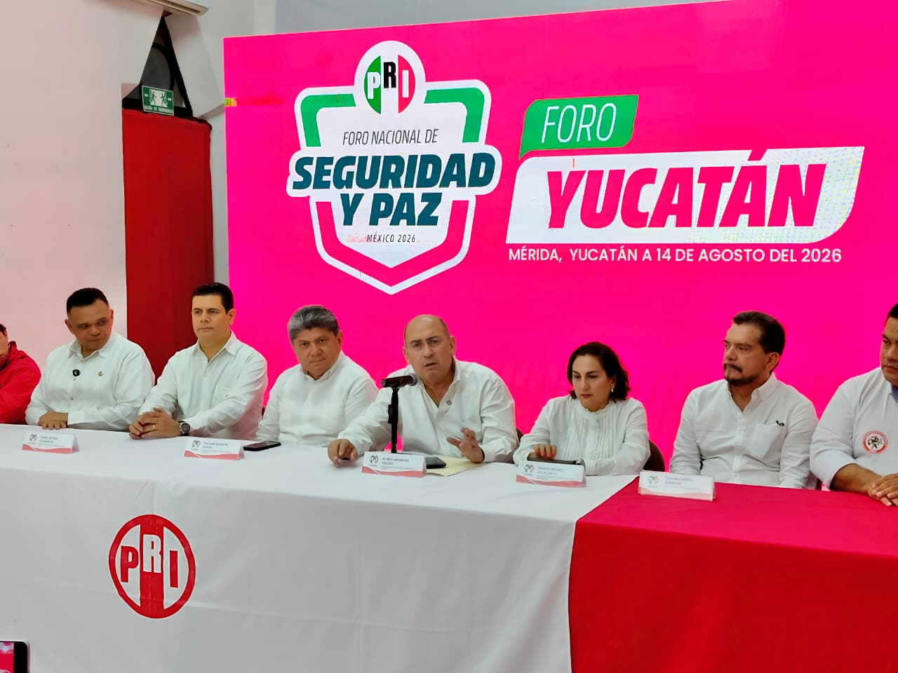 DE MANERA HISTÓRICA EL PRI ES DEFENSOR DE LA PAZ; RECLAMA QUE GOBERNADORES DE MORENA NO ENFRENTEN AL CRIMEN ORGANIZADO