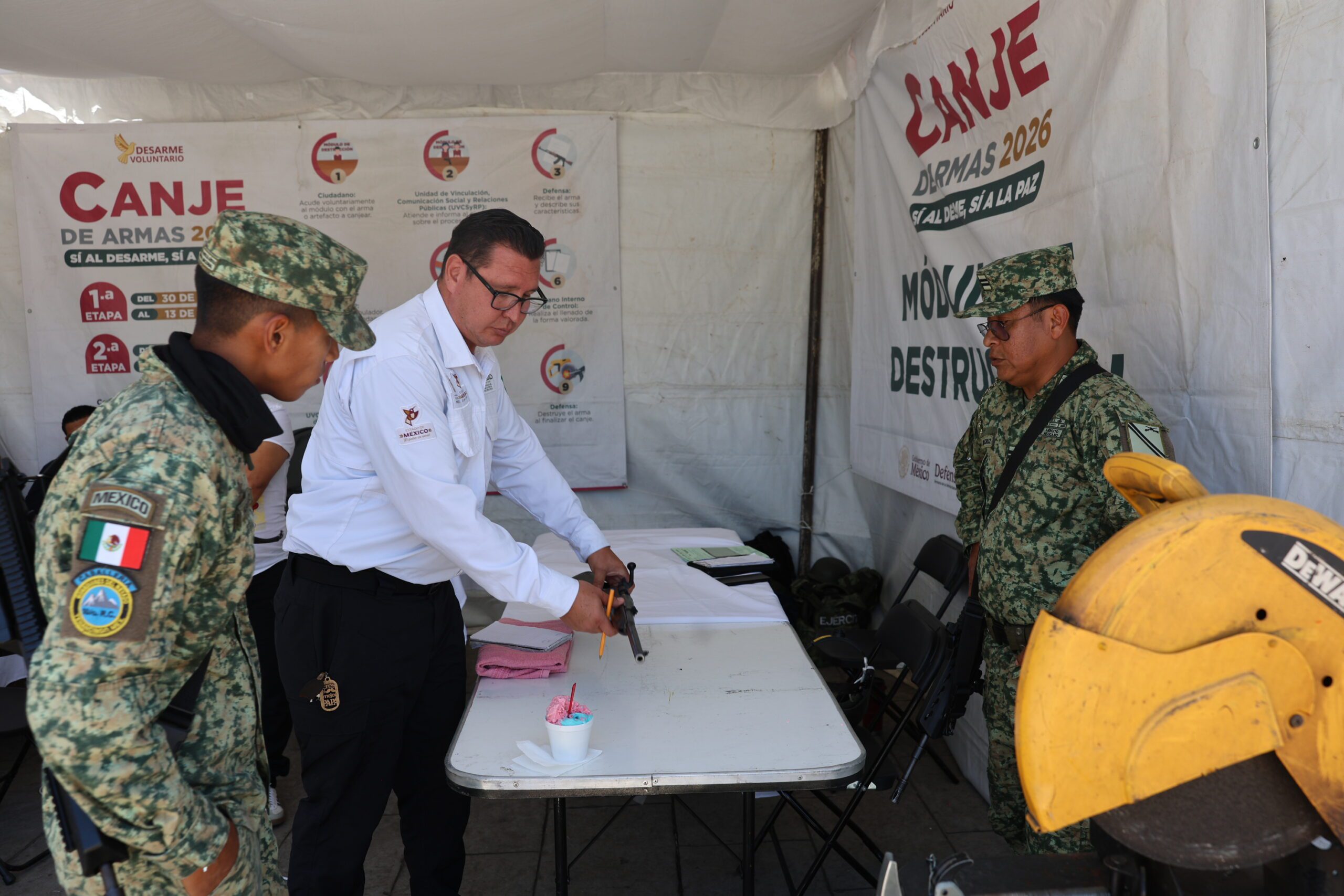 INICIA HUIXQUILUCAN CAMPAÑA ‘CANJE DE ARMAS 2026’