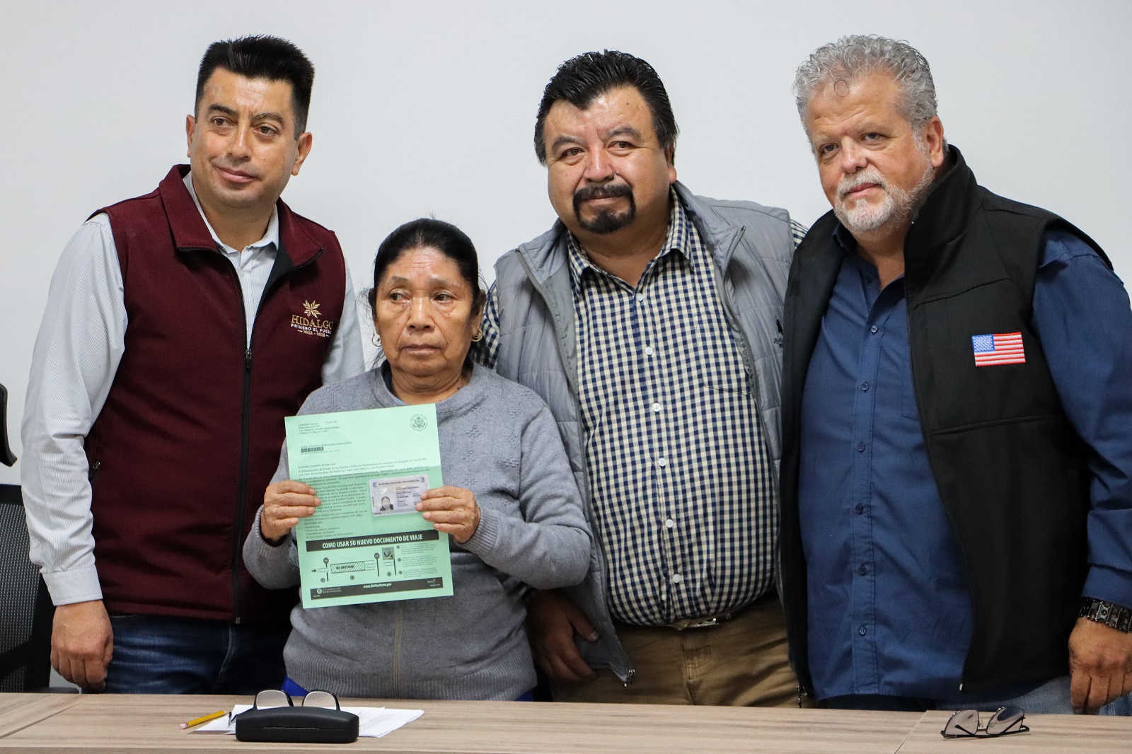 FACILITA GOBIERNO DE HIDALGO REENCUENTRO DE FAMILIAS EN UN ACTO DE JUSTICIA PARA ADULTOS MAYORES