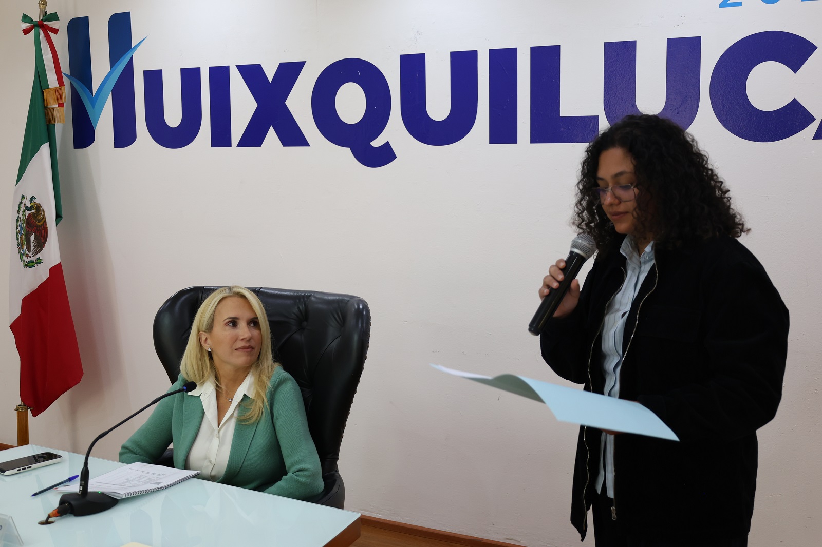 JÓVENES DE HUIXQUILUCAN PRESENTAN SUS IDEAS E INICIATIVAS ANTE CABILDO