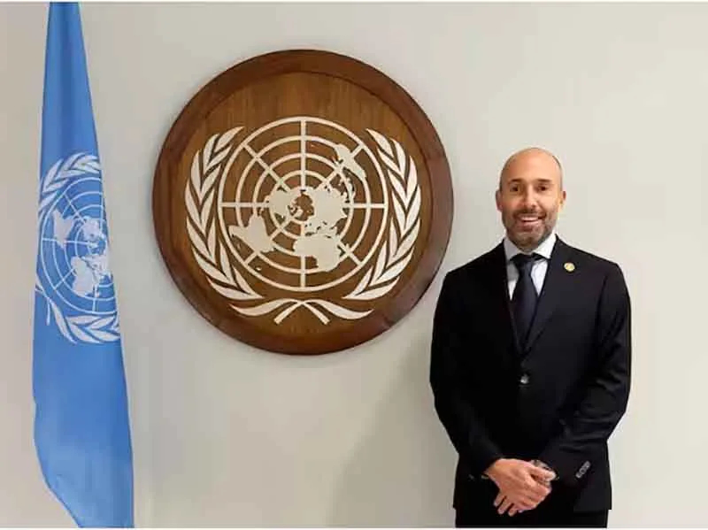 JACK LANDSMANAS EN LA ONU, CONTRA EL HAMBRE