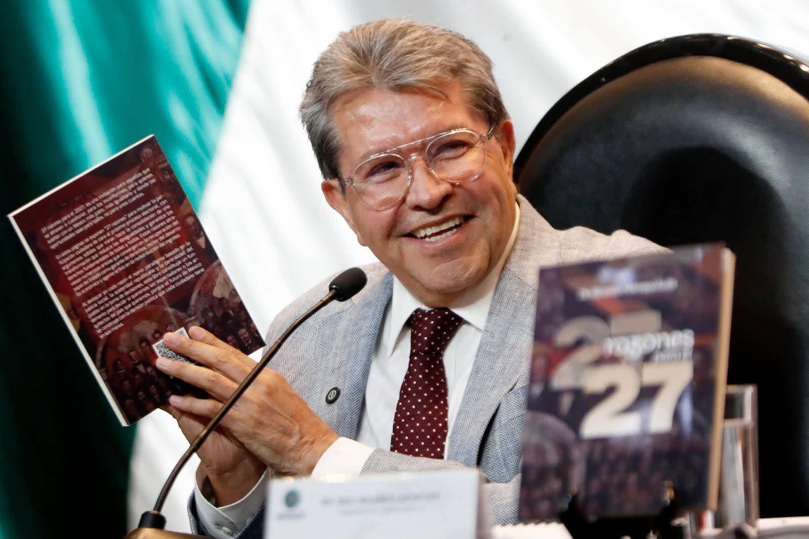 PRESENTA RICARDO MONREAL SU LIBRO ‘27 RAZONES PARA EL 2027’