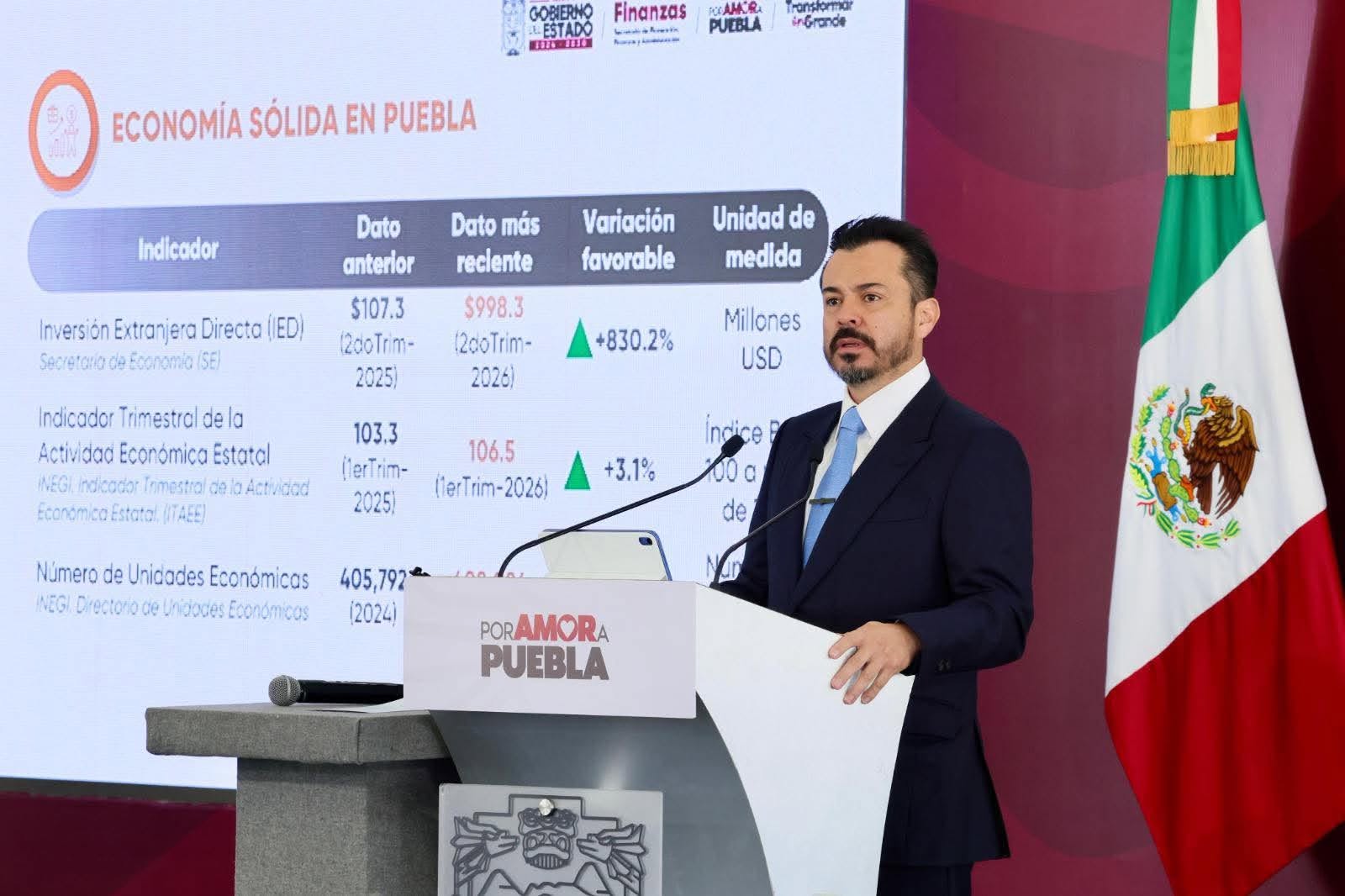 “CON DATOS VERÍDICOS, EL GOBIERNO DE PUEBLA GARANTIZA DERECHO DE LAS AUDIENCIAS FRENTE A LA DESINFORMACIÓN”: GARCÍA PARRA