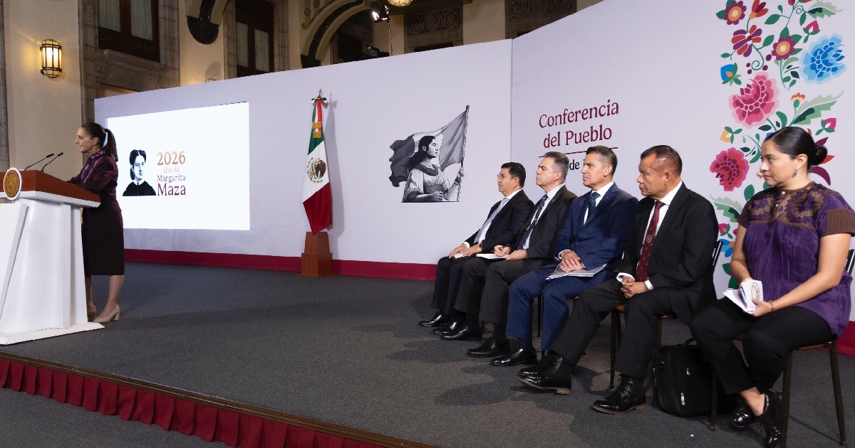 “LA PERCEPCIÓN DE INSEGURIDAD EN LOCALIDADES DEL PAÍS DISMINUYE DE 50.6% A 35.9%”: CLAUDIA SHEINBAUM