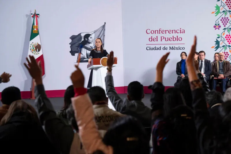 SE HAN RECUPERADO 48 MIL 411 MDP EN IMPUESTOS DECLARADOS GRACIAS AL COMBATE AL HUACHICOL”: CLAUDIA SHEINBAUM