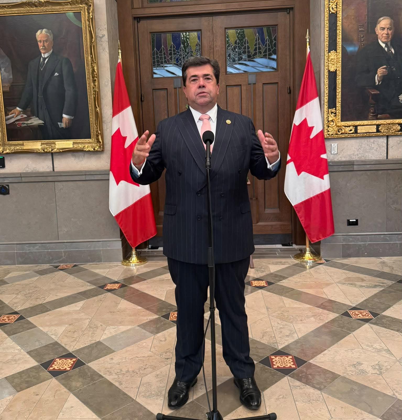 RECONOCE PEDRO HACES EN CANADÁ LIDERAZGO DE SHEINBAUM Y CARNEY PARA FORTALECER LA RELACIÓN BILATERAL