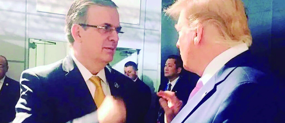 MARCELO EBRARD TIENE QUE NEGOCIAR CON ESTADOS UNIDOS SIN CEDER