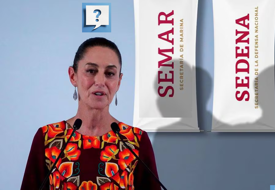 SHEINBAUM DESHOJARÁ LENTAMENTE LA MARGARITA CON SEDENA Y MARINA