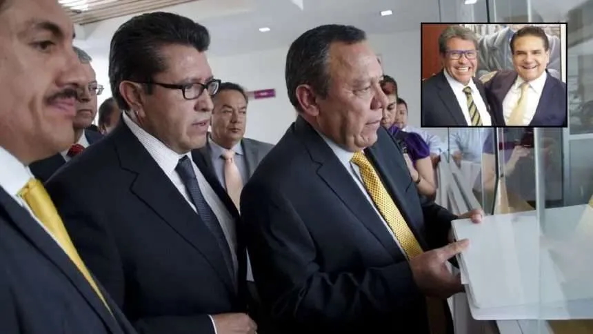 MONREAL Y ZAMBRANO SE QUIEREN APODERAR DEL PRD-CDMX