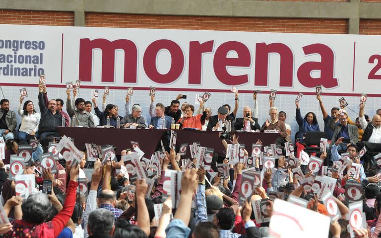 ALISTA MORENA SU ORGÍA DE PODER