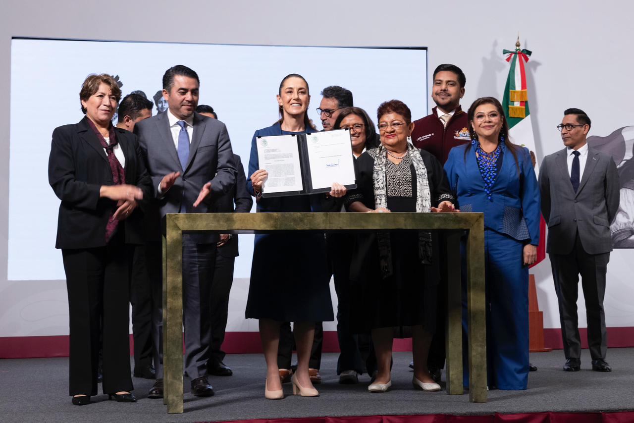 “INICIATIVA DE LEY GENERAL DE AGUAS Y REFORMA A LA LEY DE AGUAS NACIONALES DEVUELVE EL AGUA A LA NACIÓN”: C. SHEINBAUM