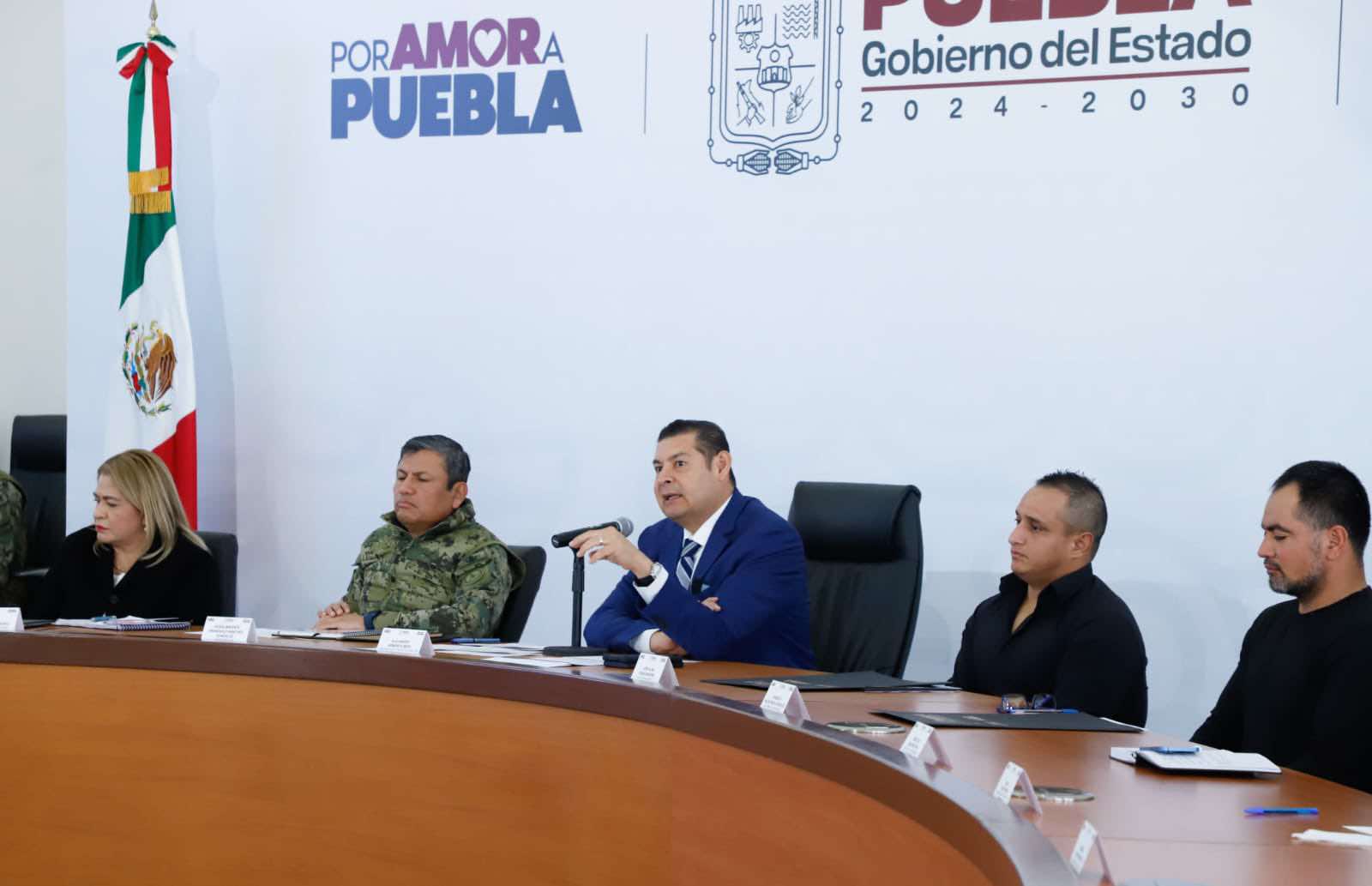 “EN PUEBLA HABRÁ UN COMBATE EFICAZ Y COORDINADO CONTRA LA DELINCUENCIA” ALEJANDRO ARMENTA