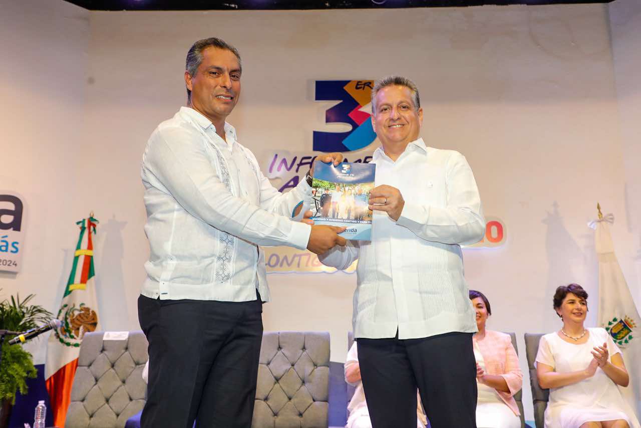 PRESENTA ALCALDE ALEJANDRO RUZ AVANCES EN MÉRIDA EN LA ÚLTIMA DÉCADA