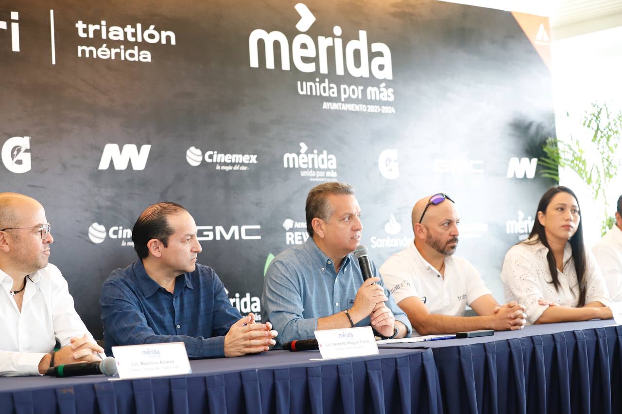 ANUNCIA AYUNTAMIENTO EL REGRESO DEL TRIATLÓN DE MÉRIDA