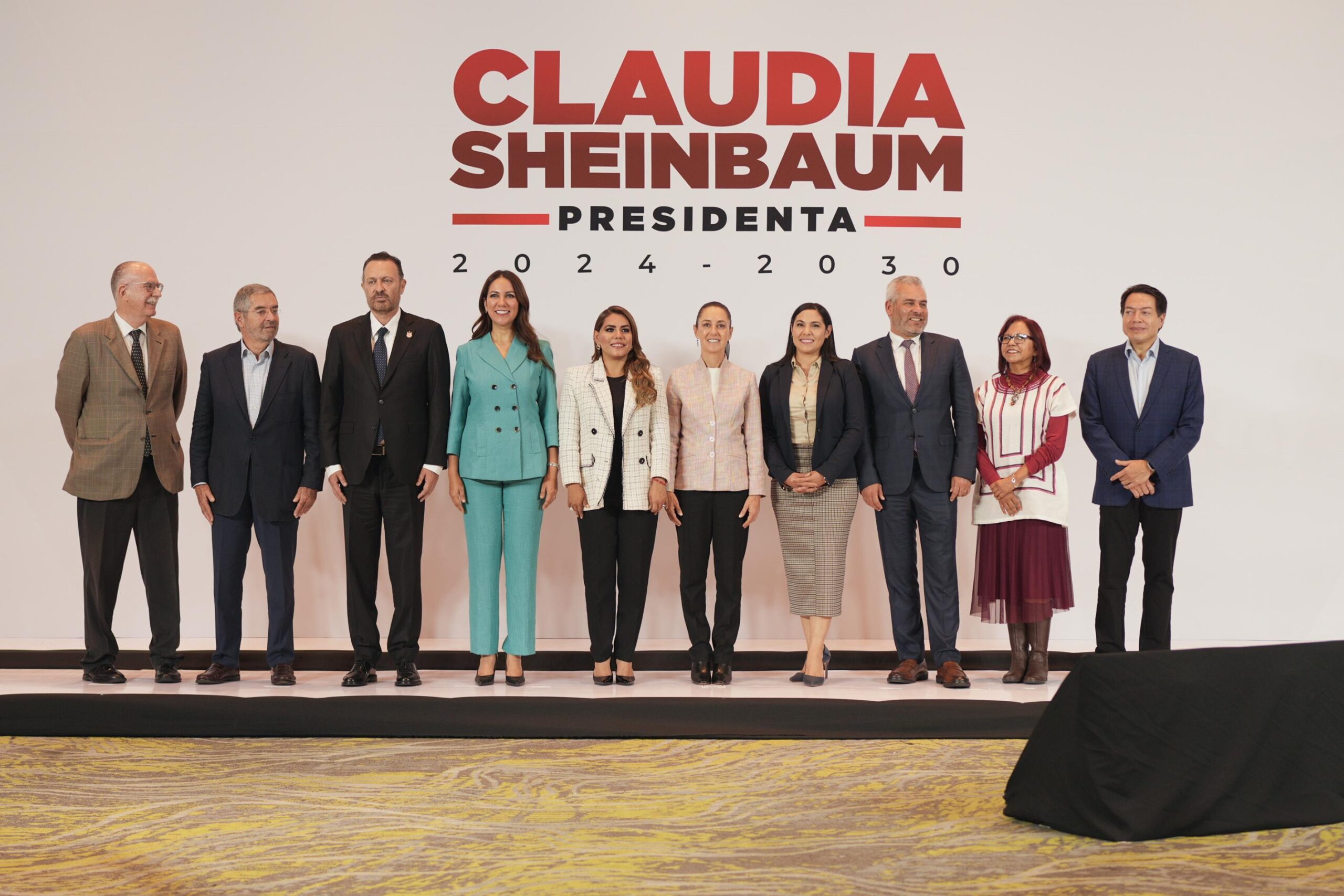 SE REUNIÓ CLAUDIA SHEINBAUM CON GOBERNADORES DEL OCCIDENTE PARA ABORDAR DIVERSOS TEMAS