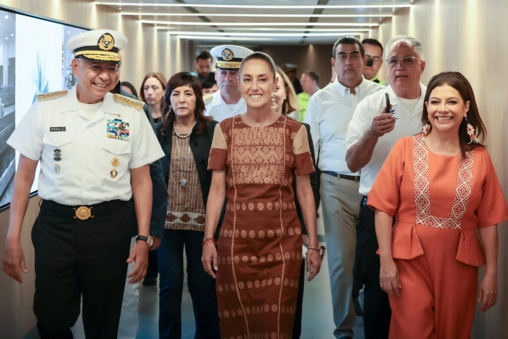 ENTREGA CLAUDIA SHEINBAUM 1 FASE DE REMODELACIoN DEL AEROPUERTO INTERNACIONAL