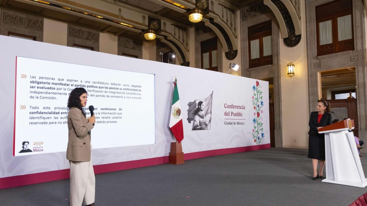 CLAUDIA SHEINBAUM PROPUESTA DE REFORMA PARA EVITAR QUE HAYA CANDIDATOS