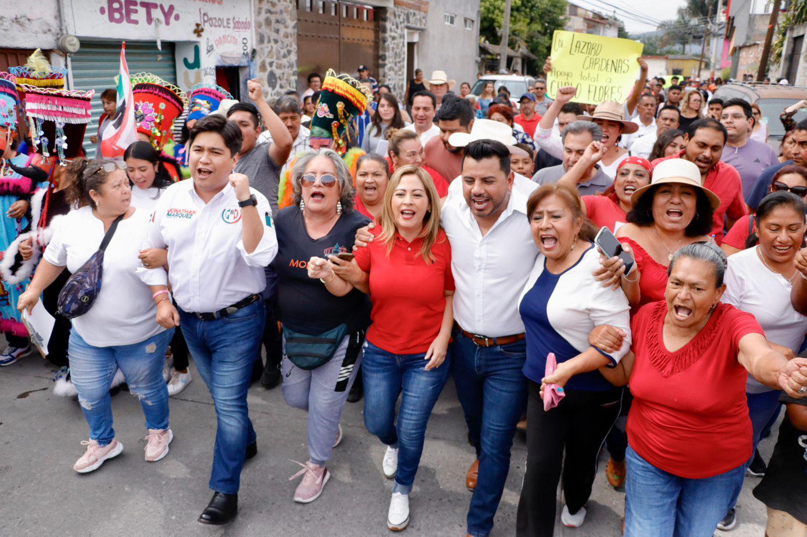 DESDE XOCHITEPEC LLAMA LUCY MEZA A SACAR LA CASTA MORELENSE