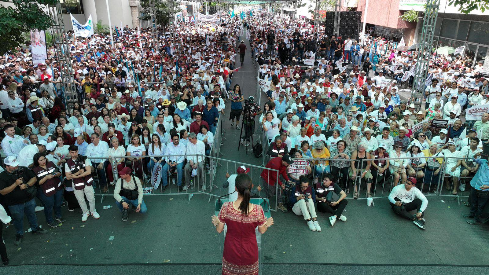 “VAMOS A DAR EL SIGUIENTE PASO EN EL DESARROLLO DEL CAMPO”: CLAUDIA SHEINBAUM