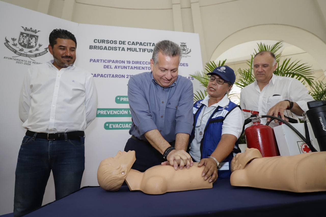 AYUNTAMIENTO DE MÉRIDA FORTALECE CULTURA DE PREVENCIÓN INTERNA
