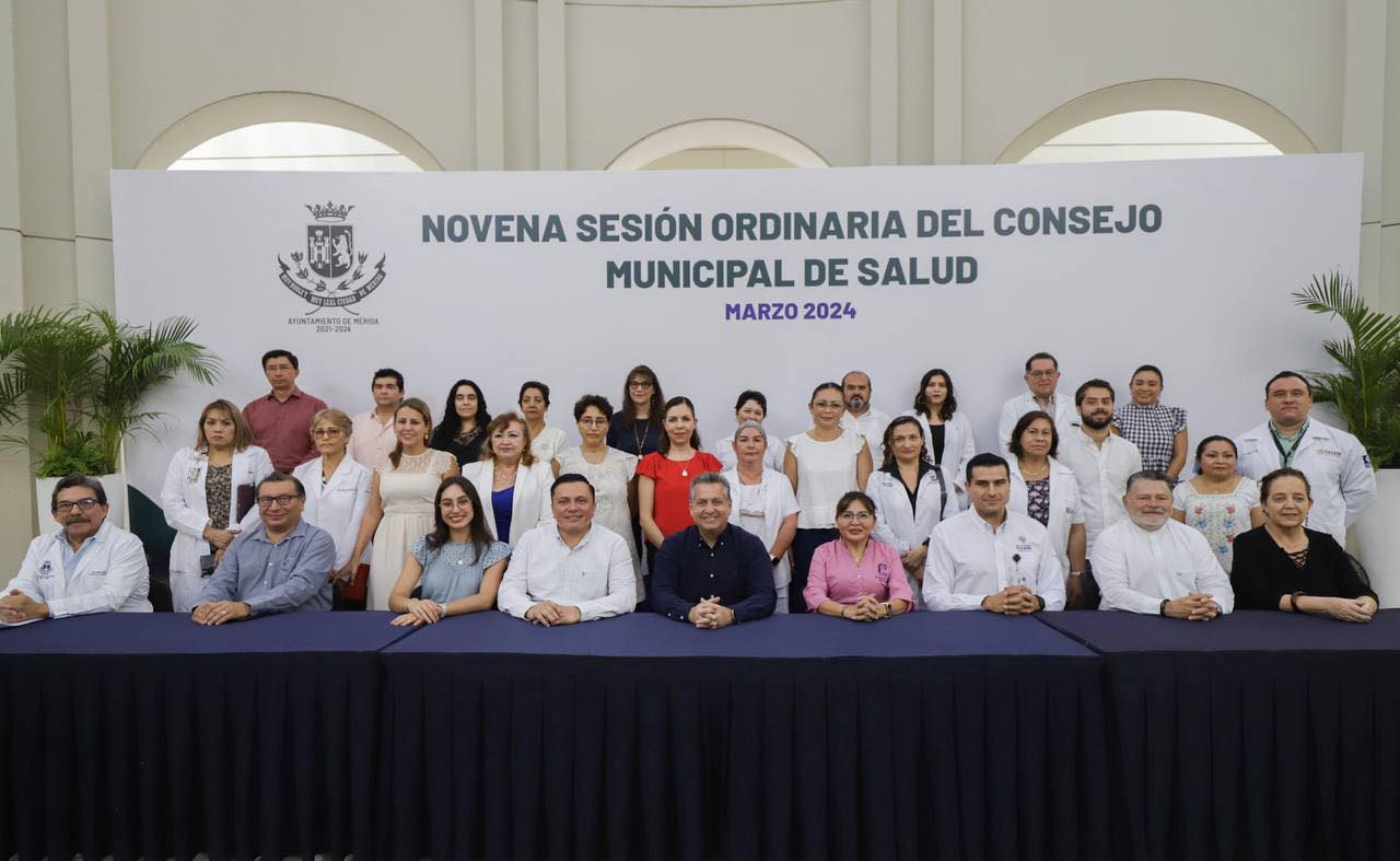 PRESENTA AYUNTAMIENTO DE MÉRIDA PLAN DE TRABAJO DEL CONSEJO MUNICIPAL DE SALUD
