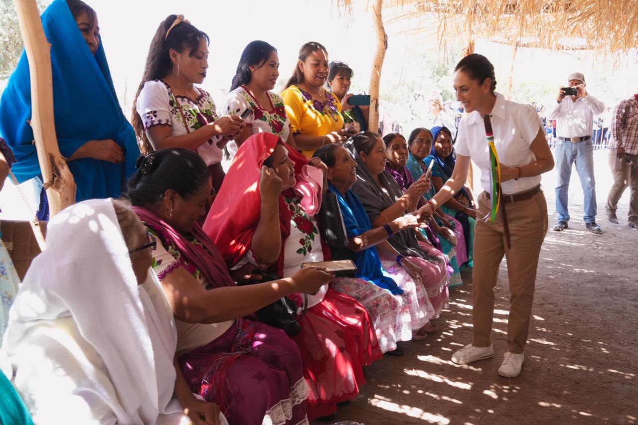 “EN ESTA TRANSICIÓN, HAY CONTINUIDAD Y JUSTICIA PARA LOS PUEBLOS ORIGINARIOS”: CLAUDIA SHEINBAUM