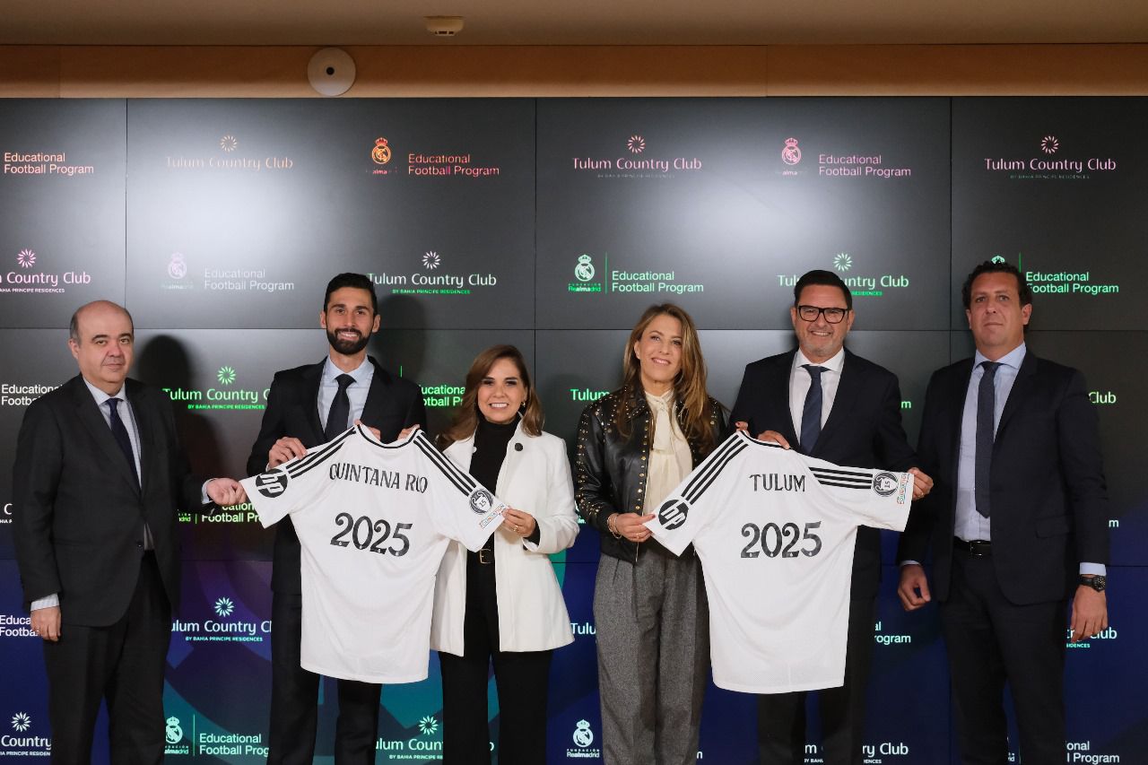 LLEGA LA FUNDACIÓN REAL MADRID A TULUM PARA BRINDAR OPORTUNIDADES A JÓVENES EN SITUACIÓN VULNERABLE