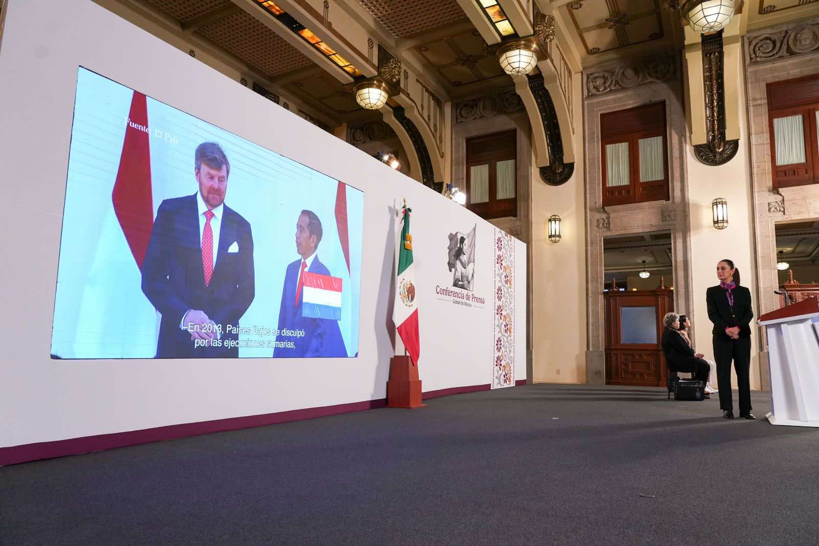 INVITA CLAUDIA SHEINBAUM AL GOBIERNO ESPAÑOL INICIE PROCESO DE DISCULPA PÚBLICA A LOS PUEBLOS ORIGINARIOS DE MÉXICO