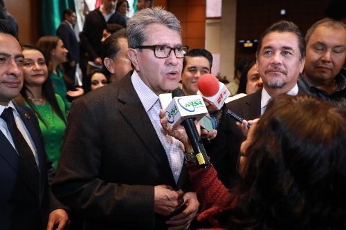 “EL CONGRESO DE LA UNIÓN NO ADMITIRÁ INTENTO INJERENCISTA EN LA NACIÓN DE NINGÚN PAÍS”: RICARDO MONREAL