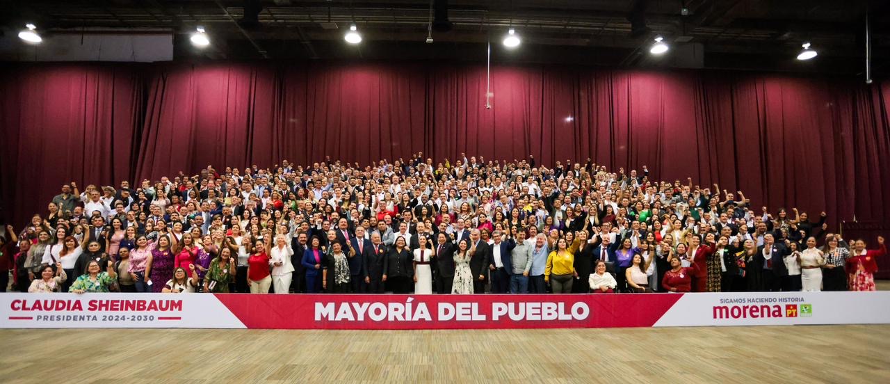 “NUESTRA RESPONSABILIDAD ES HISTÓRICA PARA CONSOLIDAR Y AVANZAR CON LA TRANSFORMACIÓN”: CLAUDIA SHEINBAUM