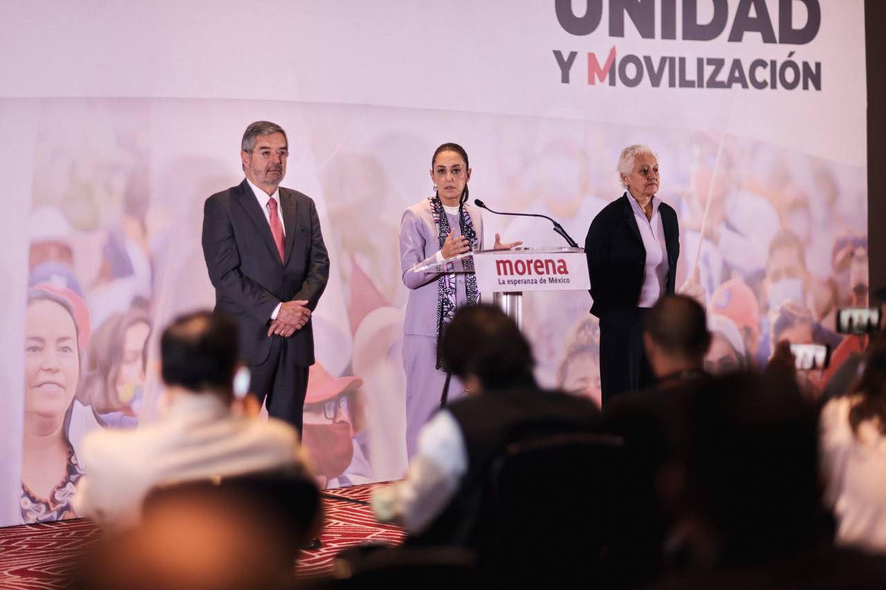 “HAREMOS UNA CAMPAÑA LLENA DE PROPUESTAS Y ALEGRÍA”: CLAUDIA SHEINBAUM