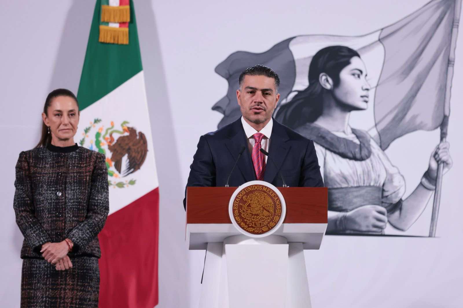 DESTACA CLAUDIA SHEINBAUM REDUCCIÓN ESTIMADA DEL 27% EN HOMICIDIOS DOLOSOS DEL 2018 A 2025