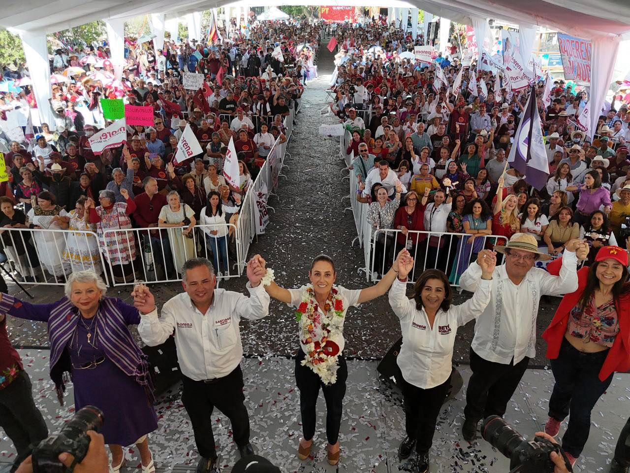 “LA TRANSFORMACIÓN LLEVA ROSTRO DE MUJER”: CLAUDIA SHEINBAUM