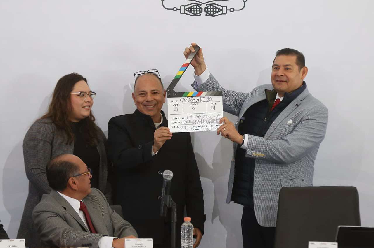 “FILME ‘CANAS AL AIRE’ REVALORA A LOS ABUELOS Y EXALTA LOS PUEBLOS MÁGICOS Y MILENARIOS DE PUEBLA”, ALEJANDRO ARMENTA