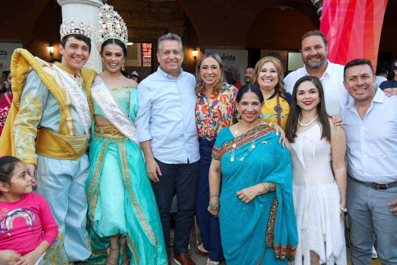 COLORIDO DESFILE INFANTIL DEL CARNAVAL INVADE LAS CALLES DEL CENTRO DE MÉRIDA