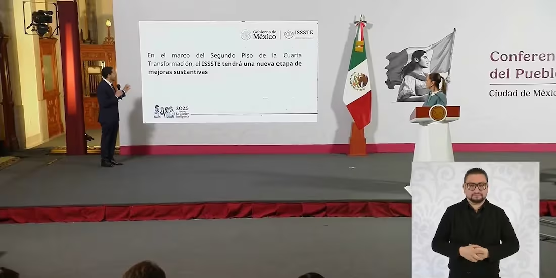 “EL OBJETIVO ES QUE EL SALARIO COMPLEMENTARIO APORTE AL ISSSTE”: CLAUDIA SHEINBAUM