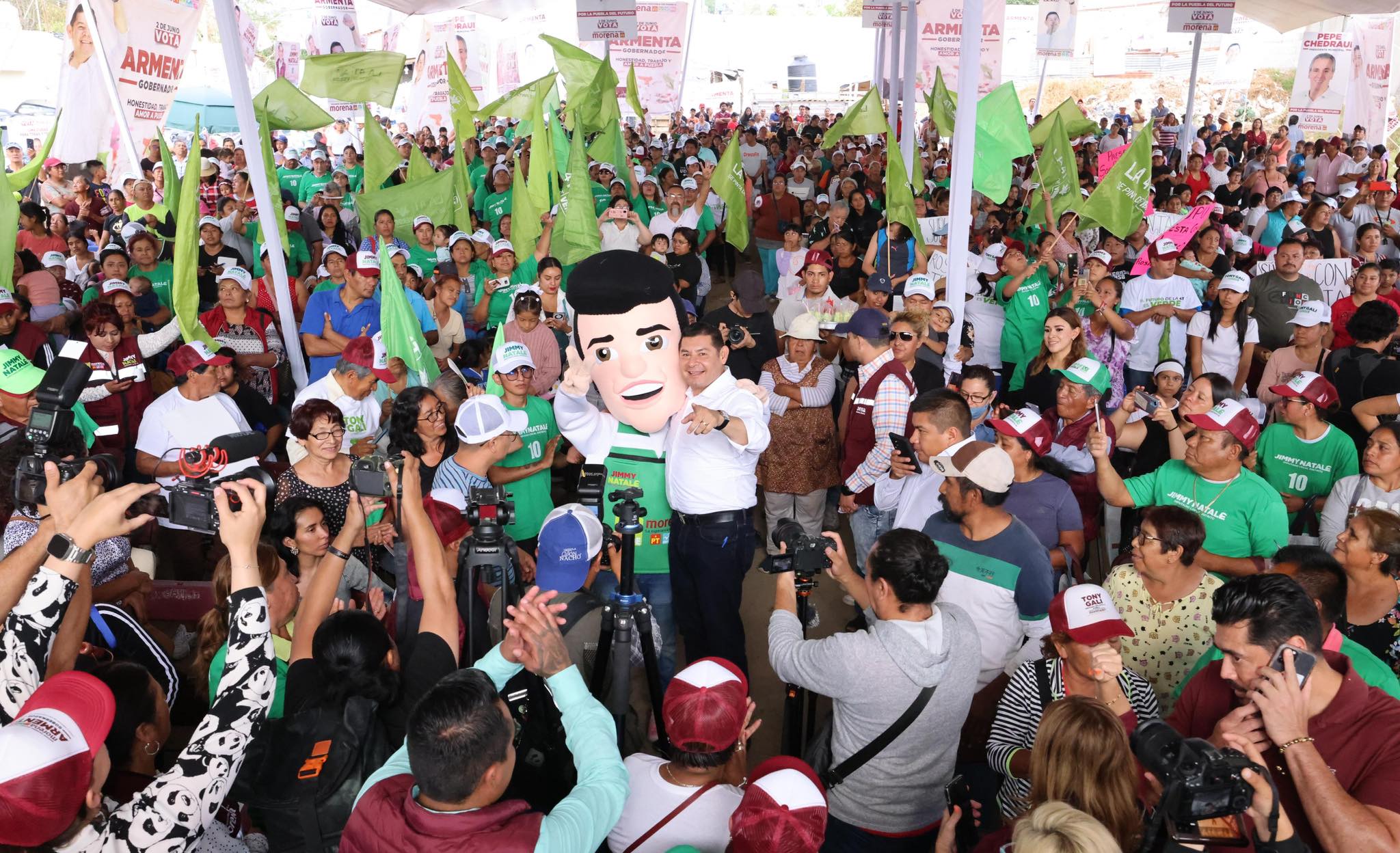 “HABRÁ SEGURIDAD INTEGRAL Y SERVICIOS BÁSICOS PARA EL NORORIENTE DE PUEBLA”: ALEJANDRO ARMENTA