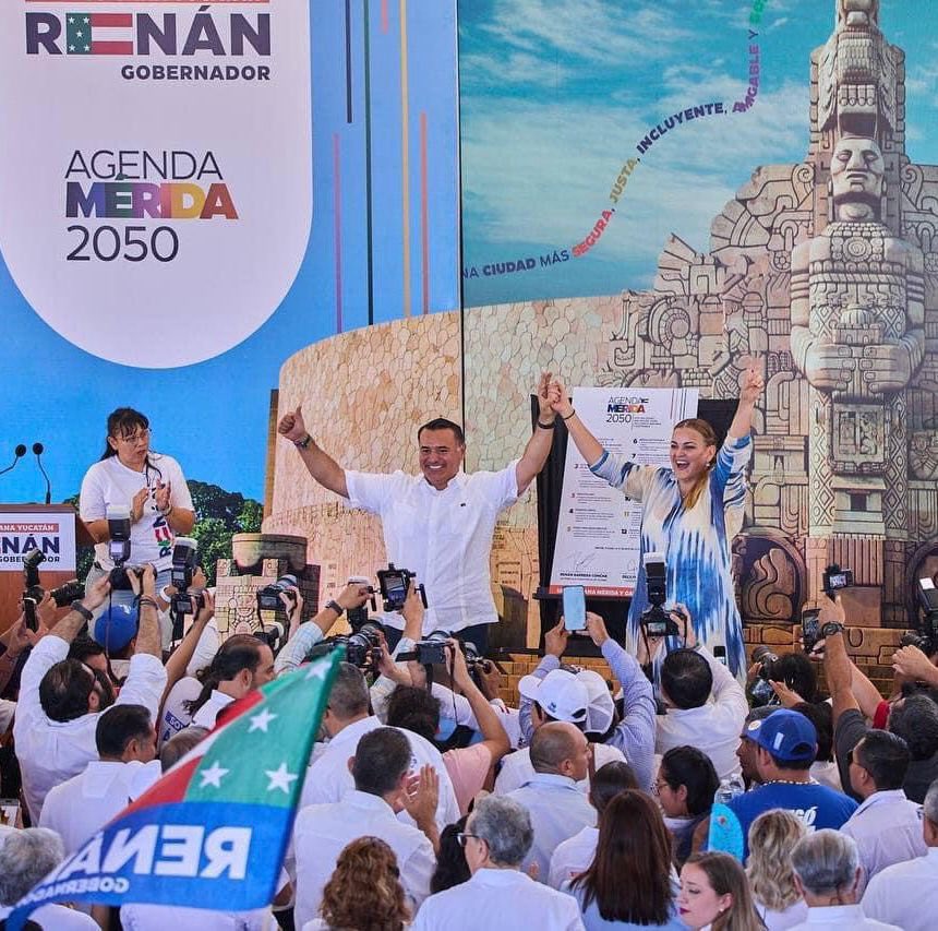 FIRMAN RENÁN Y CECILIA LA ‘AGENDA MÉRIDA 2050’