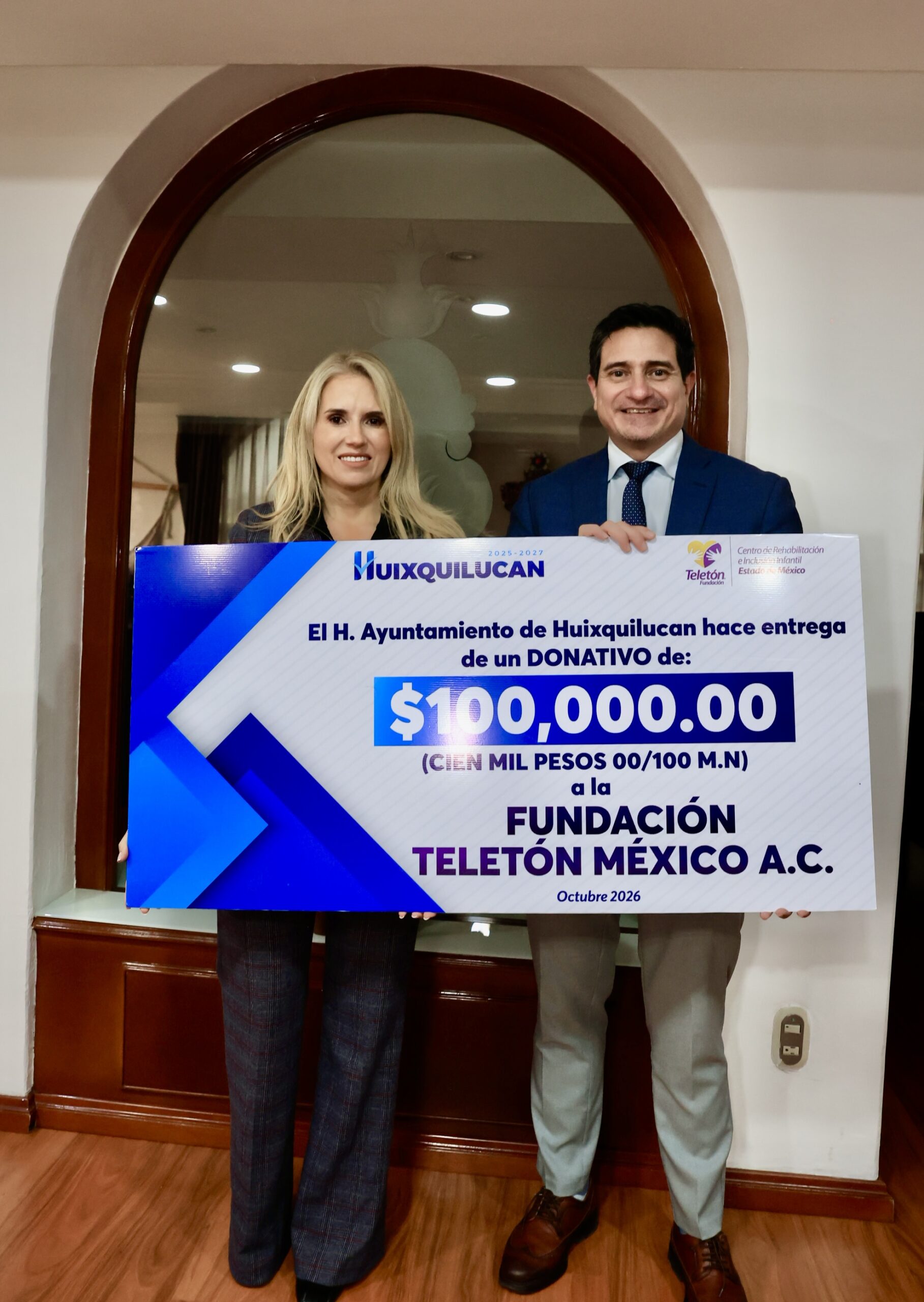 SE SUMA HUIXQUILUCAN AL TELETON