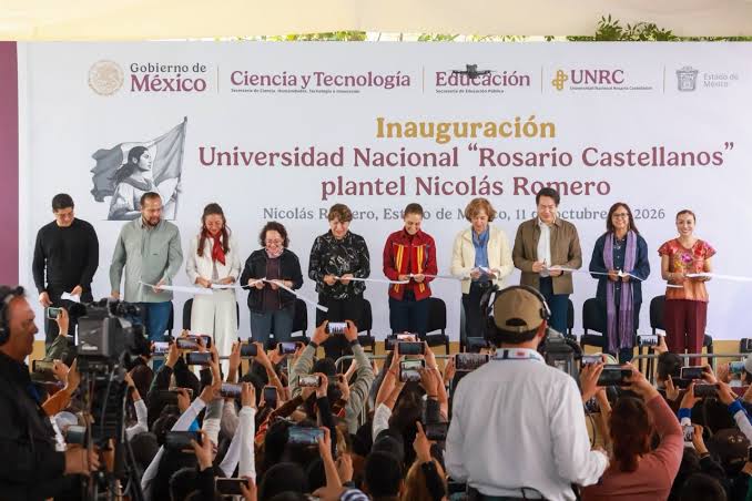INAUGURA CLAUDIA SHEINBAUM UNIVERSIDAD ROSARIO CASTELLANOS