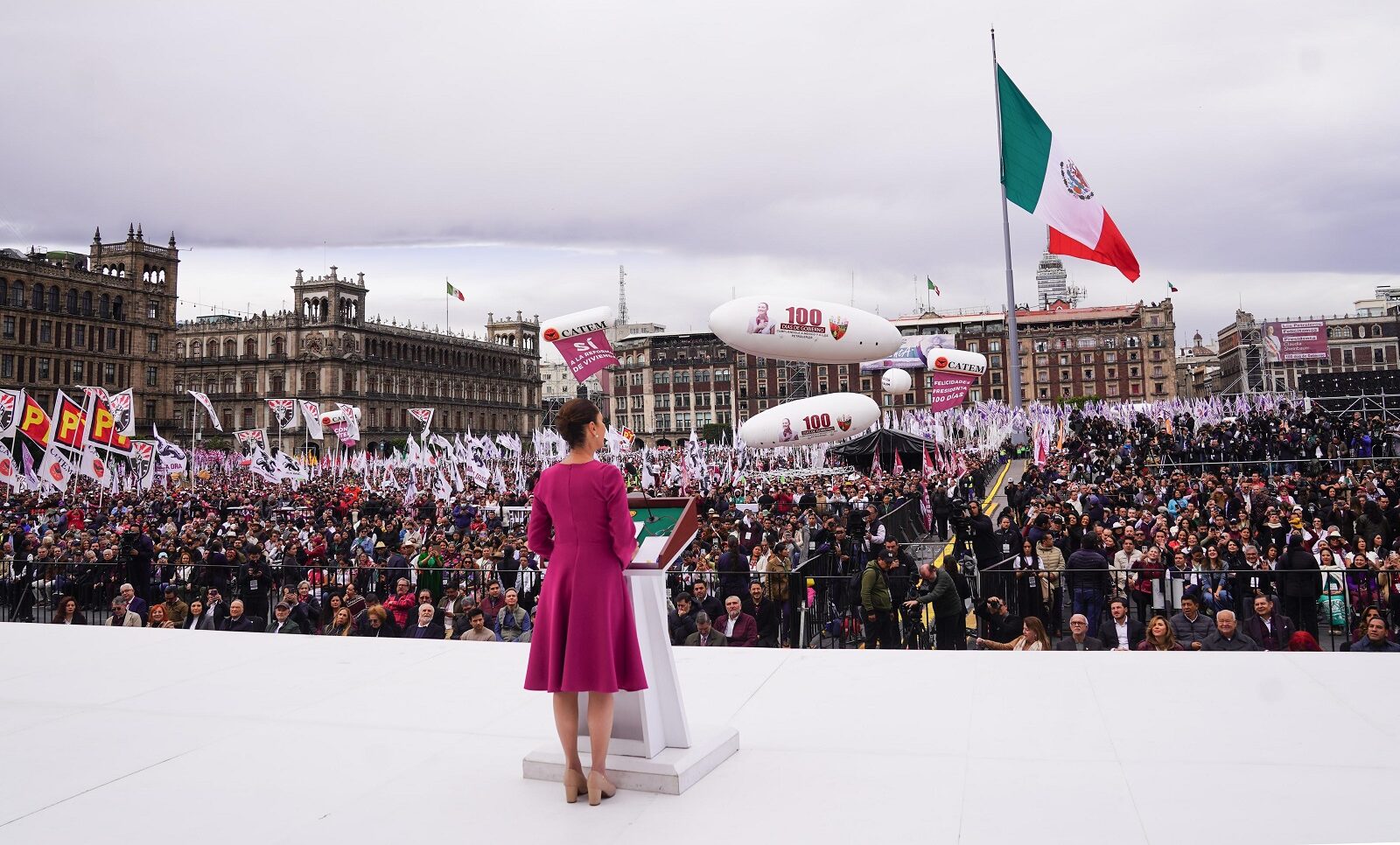 LOS PRIMEROS 100 DÍAS DE CLAUDIA